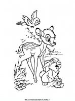 Disegni Da Colorare Di Bambi Il Film Disney Del Tenero Cerbiatto Amato Dai Bambini