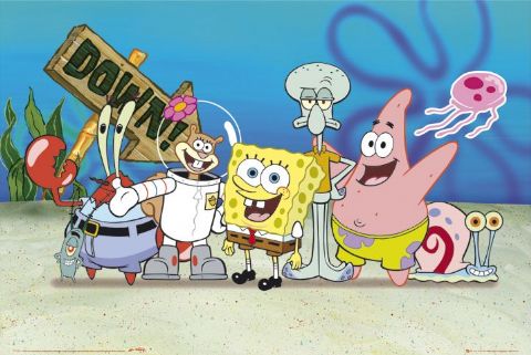 disegni da colorare spongebob