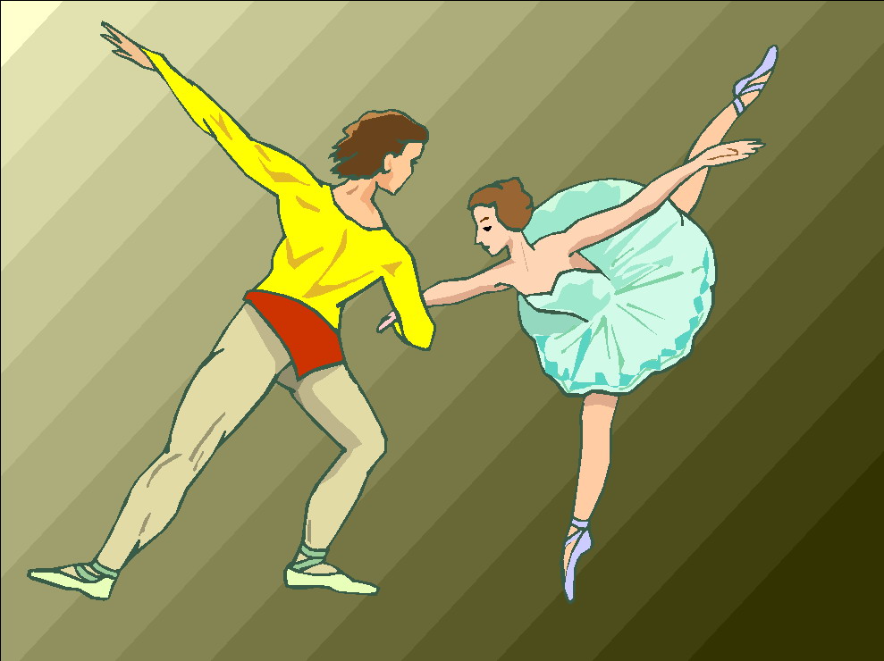 disegni da colorare ballerini