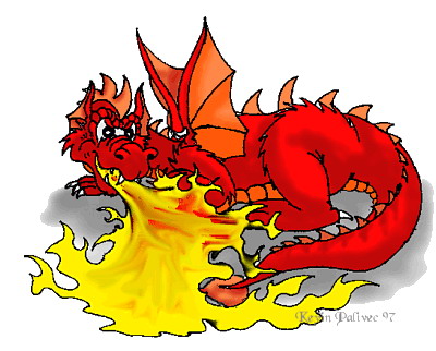 disegni da colorare di draghi