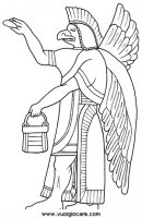 disegni_storia/mesopotamia/divinita_assira.JPG