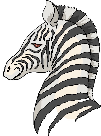 disegni da colorare zebra