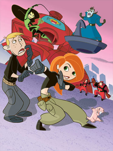 disegni da colorare kim possible