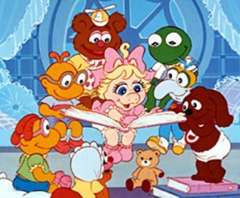 disegni da colorare babies muppets