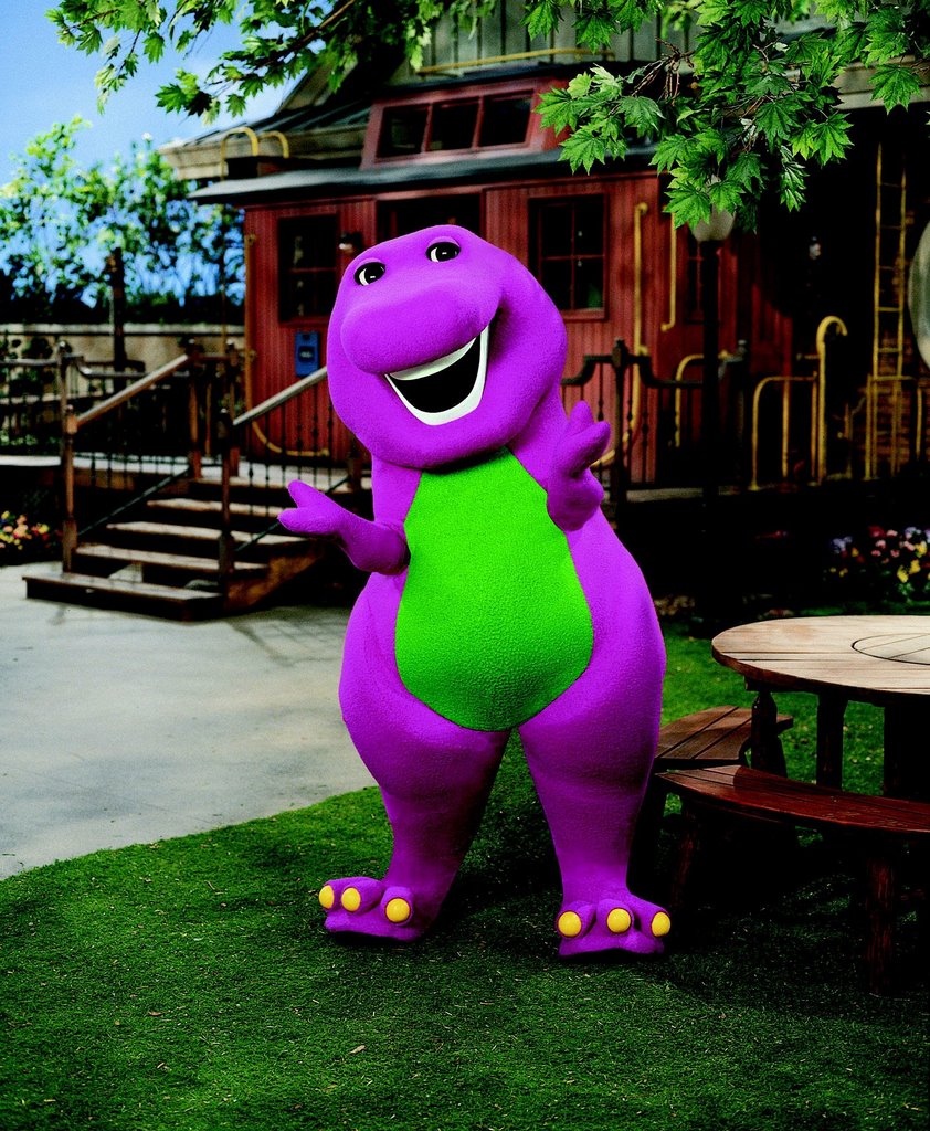 disegni da colorare barney