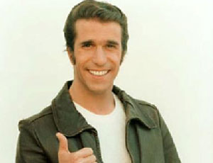 disegni da colorare fonzie