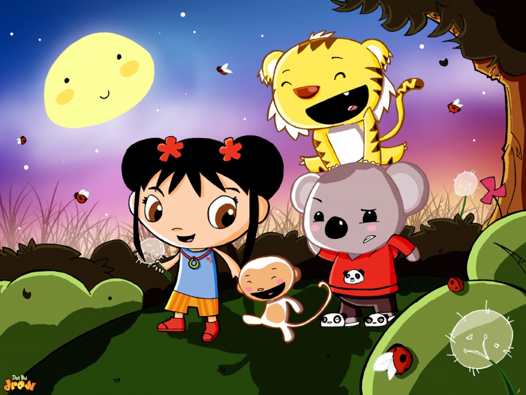 disegni da colorare ninhao kai lan