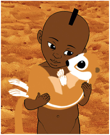 disegni da colorare kirikou