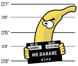 disegni da colorare mister banana