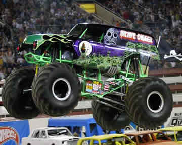 monster jam  da colorare