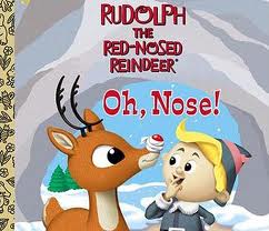 rudolph la renna dal naso rosso da colorare