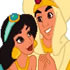 aladdin da colorare con jasmine