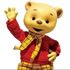 rupert bear orsetto rupert che saluta