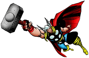 disegni da colorare di thor