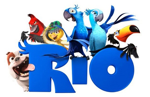 disegni da colorar rio film disney cacatua brasile