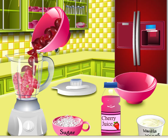giochi per bambine di cucina con il frullatore