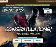 gioco in flash di spiderman di memoria