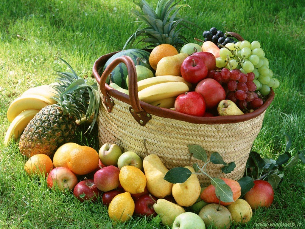 disegni da colorare frutta